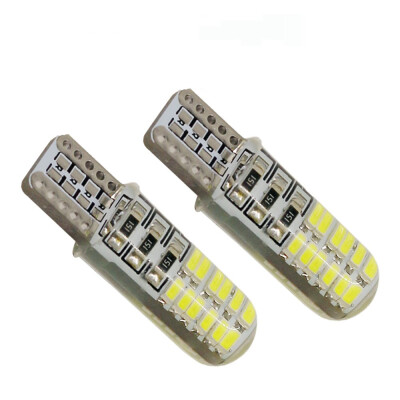 

T10 W5W 24 SMD 3014 LED Car Reading Light 12V Car LED Light Bulbs 2pcs