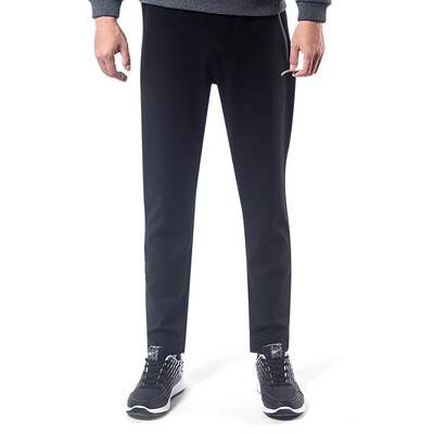 

Double star 2018 autumn new mens sports pants trousers loose straight tide casual pants 7Q38645 black -190