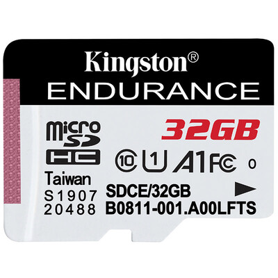 

Kingston 32GB TF MicroSD memory card U1 C10 A1 driving recorder & home surveillance camera dedicated memory card high durability