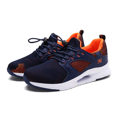 

Summer&autumn fashion mens casual sports shoes knit breathable mesh travel shoes