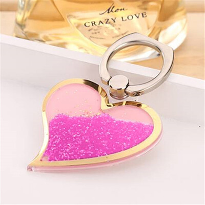 

Universal 360 Rotating Finger Ring Stand Holder for Cell Phone Love Flow Sand