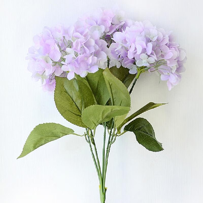 

AliExpress source European simulation bouquet wholesale five Icelandic hydrangea wedding valance decoration fake flower art GDU11