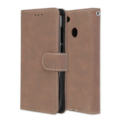 

MOONCASE ZTE Blade A6 Vintage Scrub 3 Card Case - Yellow