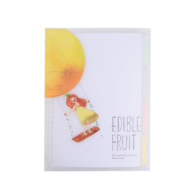 

Wengu wengu b560 page classification loose-leaf notebook student with cute notepad detachable binder B093-B5-C