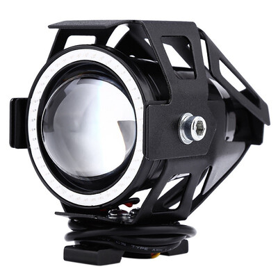

125W 12V 3000LM U7 LED Transform Eagle Eye Spotlight Motorcycle Headlight Fog Lamp
