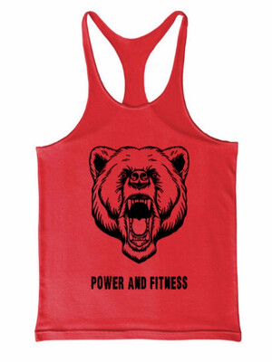

Summer New European&American Mens Fitness&Fitness Hanging vest I-shaped Fitness vest