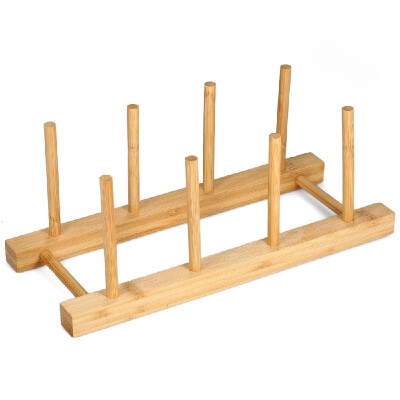 

Drying Rack Plate Rack Multipurpose Drainer Dish Rack Bamboo Drying Rack Pot Lid Holder Storage Rack