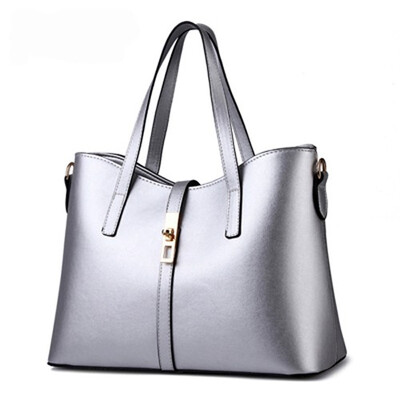 

Gorden Yi De Women Pu Leather Handbag Lady Luxury Pu Leather Bag Sequined Lock Bag 2019 New Arrival Female Striped Cause Tote