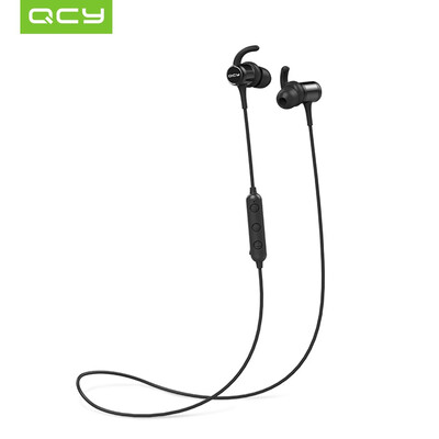 

2018 QCY M1C Magnet Adsorption Bluetooth Headphones Wireless Earphones Sports IPX4 Headphone with Mic For Phones&Music