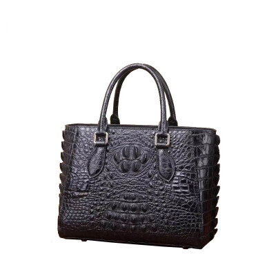 

SUWERER 2019 New Real Cowhide Crocodile pattern Embossing women luxury handbags women bags designer Genuine Leather bag