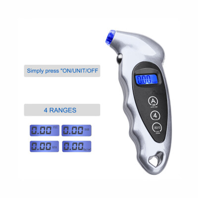 

New Digital Car Tire Tyre Air Pressure Gauge Meter LCD Display Manometer Barometers Tester for Car Truck Motorcycle Bike