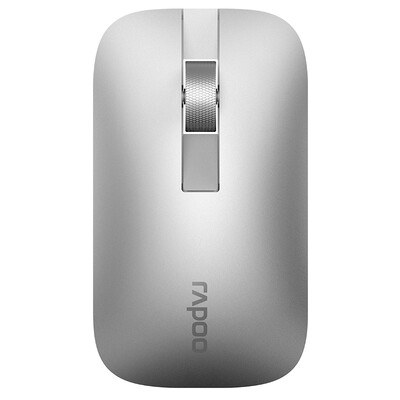 

Rapoo M550 Bluetooth Multimode Wireless Mouse Bluetooth Mouse Office Mouse Laptop Mouse Computer Mouse Portable Mouse Silent Mouse Silver