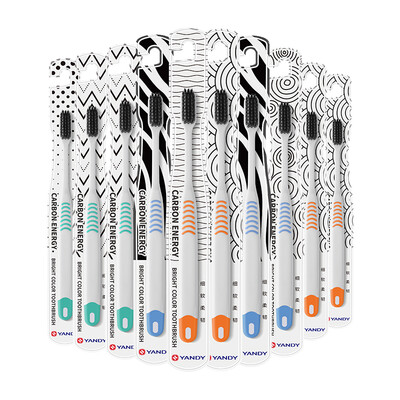 

Yan Di YANDY charcoal energy soft toothbrush 10 sticks random color