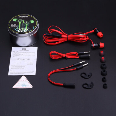 

Small Hammerhead G20 Earphone PUBG Game In-ear Headsets With Microphone Wired Magnetic Noise Isolation Stereo PK hammerh v2 pro