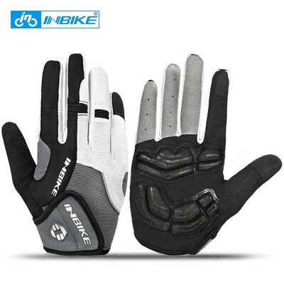 

INBIKE Sport Gloves Shockproof Cycling Gloves Touch Screen GEL Riding MTB Bike Glove Motorcycle Winter Autumn Woman Men Clothing
