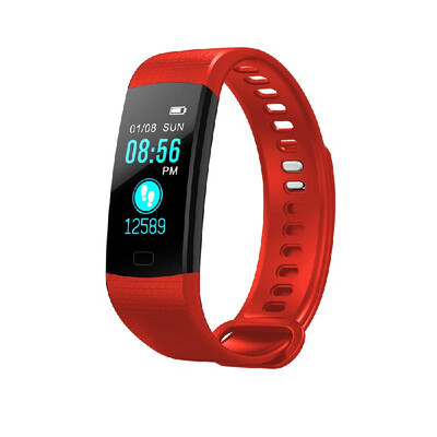 

Y5 Outdoor Sports Smart Bracelet Supports Heart Rate&Sleep Monitoring Blood Pressure Counter IP67 Waterproof Multifunctional W