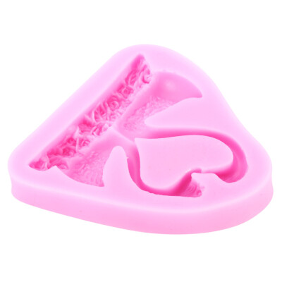 

Silicone Double Swan Cake Skirt Candy Model