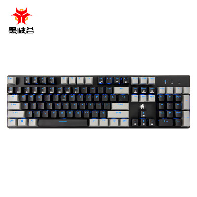 

Black Canyon Hyeku GK706 104 Key Kaihua original shaft mechanical keyboard game keyboard eat chicken keyboard backlit keyboard computer keyboard wired keyboard black gray green axis