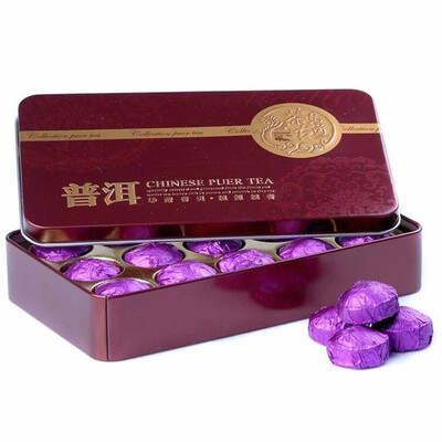 

2011 Yr Jasmine Mini Tuocha Ripe Puer Delicate Box Pack Shu Pu Er Puerh 75g