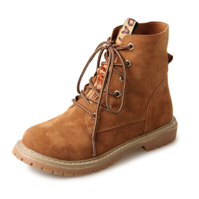 

Martin boots female British wind summer 2018 new students Korean version of the wild short boots street dance high help
