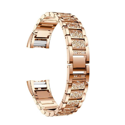 

Watch Band High Quality Watch Band Zinc Alloy Women Watch Band Fashion Simple Style Wrist Strap for Fitbit Charge 2