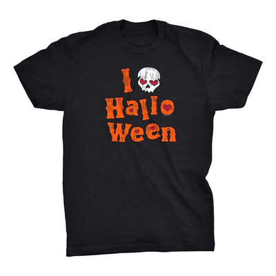 

Funny Halloween T-Shirt - I Love Halloween