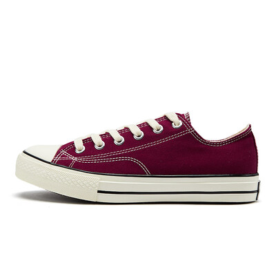 

Pull back Warrior Pull back classic canvas shoes tide shoes new upgrade mens shoes womens shoes lovers shoes WXY-A370U wine red 41
