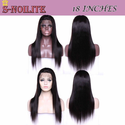 

14-18 Lace Front Human hair wigs Water Wave Straight Virgin Human Hair Wigs with Hair Wigs for women 150 density