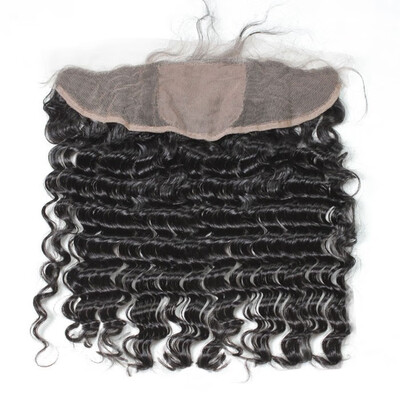 

Silk Base Frontal 134 Deep Wave Human medium brown