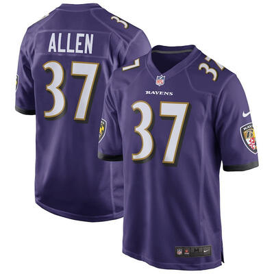 

Mens Football Jersey Baltimore Ravens Javorius Allen Purple Draft Game Jersey