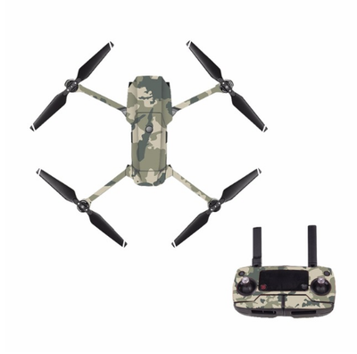 

M0018 Camouflage for DJI Mavic Pro Decal Skin Sticker Drone Body Remote Controller 3 Battery Protection Film Cover