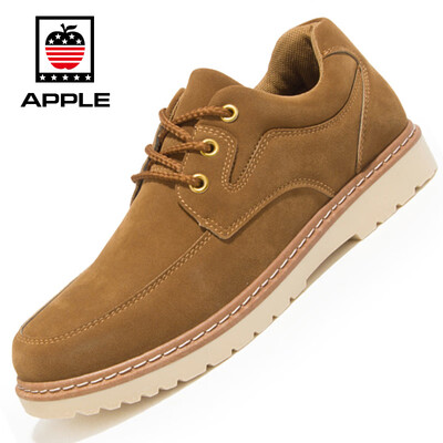 

Apple APPLE casual shoes mens sports low to help Korean version of the tooling wear breathable wear Martin boots G102 brown 44