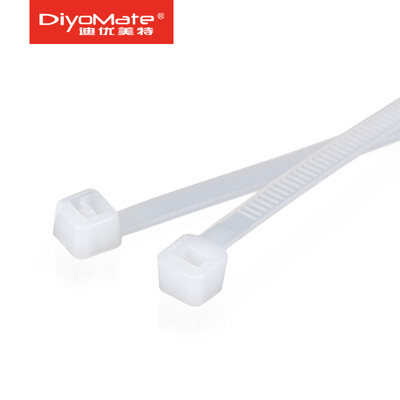 

Di beautiful special professional self-locking nylon wire tie cable tie with multi-functional strap with wire tie cable with multi-purpose cable 25150MM white 100 package M2