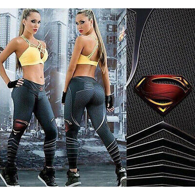 

Women Yoga Fitness Leggings Running Gym Stretch Sports High Waist Pants Trousers