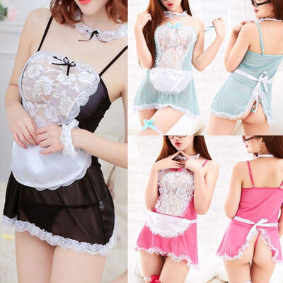 

Women Sexy Hot Lace Underwear Lingerie Dress Bras Set Sleepwear Sets G-string Gift