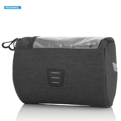 

ROSWHEEL 111467 3L Capacity Bike Front Handlebar Bag Bicycle Basket