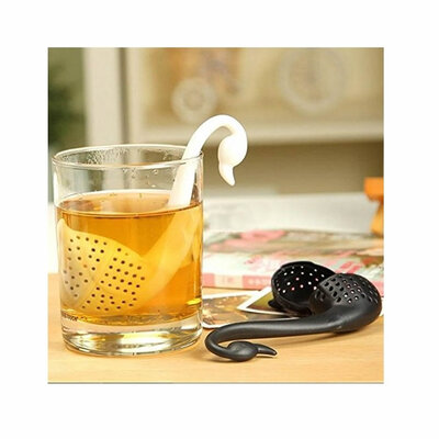 

Swan Shaped Teaspoon Tea Infuser Filter Strainer