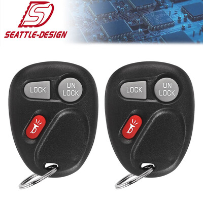 

2 For 2001 2002 GMC Sierra 1500 2500 3500 HD Car Remote Keyless Entry Key Fob