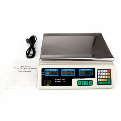 

Digital Scale Deli Meat Food Price Computing Retail 88LB Fruit Produce Counting