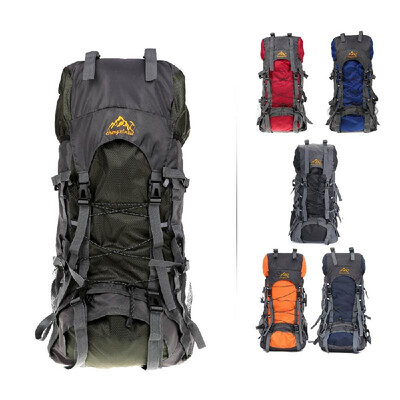 

55L Outdoor Sport Backpack Hiking Trekking Bag Camping Travel Water-resistant Pack Mountaineering Climbing Knapsack