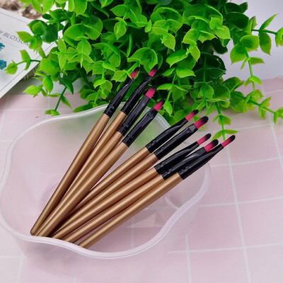 

Toponeto 10 Pcs Pro Makeup Lip Brushes Set Foundation Powder Lip Brush Tool