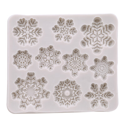 

3D Snowflake Lace Chocolate Mold Party DIY Fondant Baking Cake Decorating Tool
