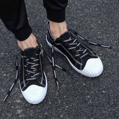 

Mens shoes Korean version of the trend canvas shoes mens summer mens wild shoes shoes youth leisure