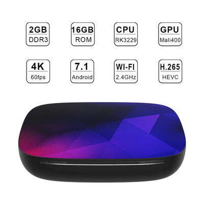 

P68s plus Android BOX 71- 4K TV Box 2G16G WIFI Smart TV BOX WITH REMOTE