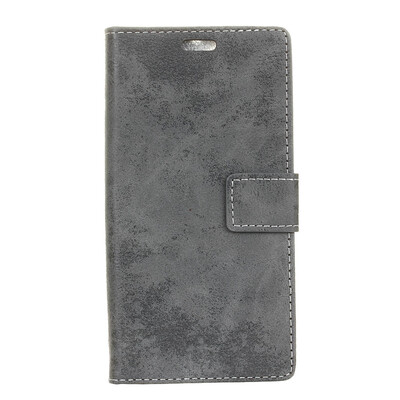 

Durable Vintage Style Solid Color Flip PU Leather Wallet Case for Redmi 4X