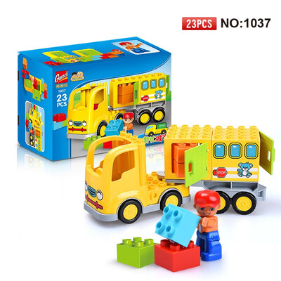 

Early childhood toy model of large-grained building blocks for children aged 3-6 years old