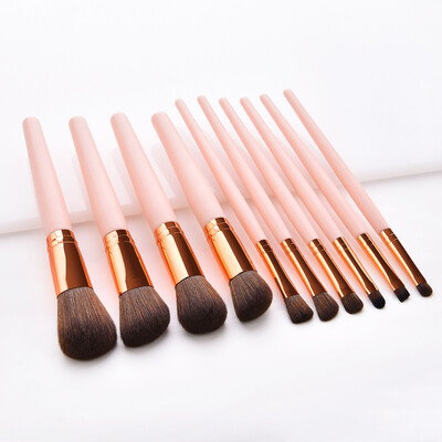 

〖Follure〗Foundation Cosmetic Eyebrow Eyeshadow Brush Makeup Brush Sets Tools 10PCS