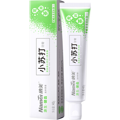 

Namei Namei source health tooth baking soda Longjing tea toothpaste 40G new&old packaging random gifts do not shoot