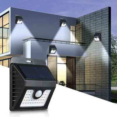

1PC2PCS 30 LEDS Solar Power PIR Motion Sensor Wall Light Outdoor Garden Lamp Waterproof Lights
