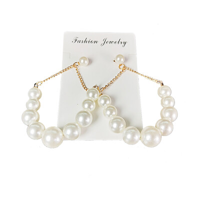 

New Beaded Creative Pendant Earrings
